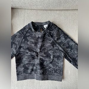 Gymshark Black Camo Longsleeve